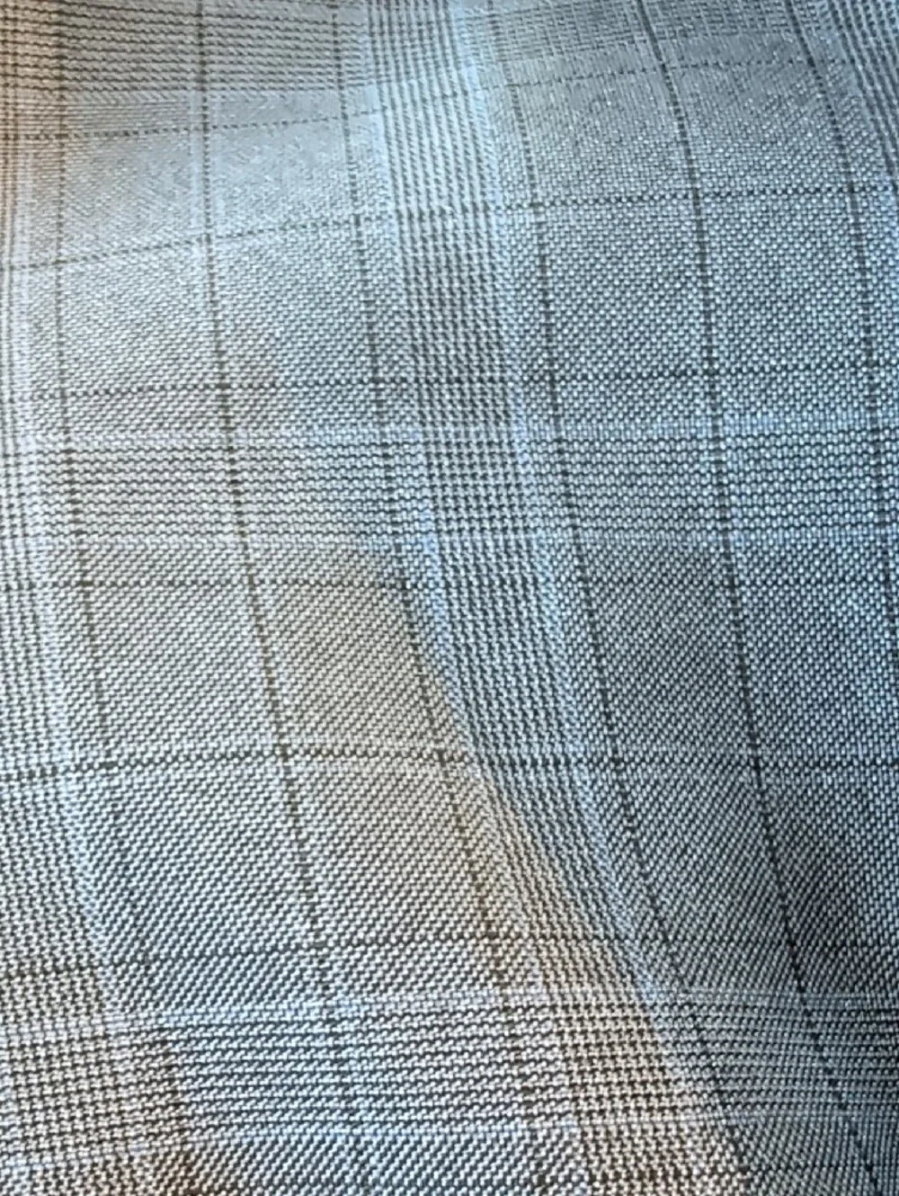 Van Heusen Boys' Gray Plaid Suit Jacket & Pants